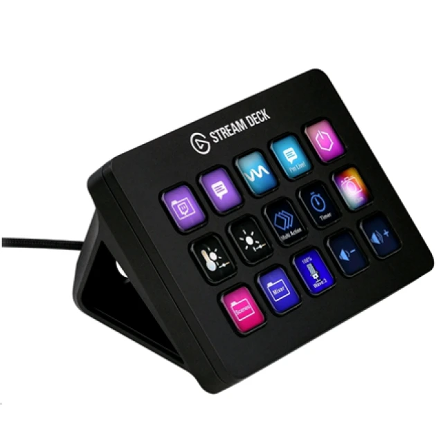 Потоковый контроллер Elgato Stream Deck MK.2 (840006640554)
