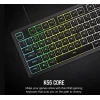 Клавіатура Corsair K55 CORE RGB ігрова USB NA розкладка Black (840006666547)