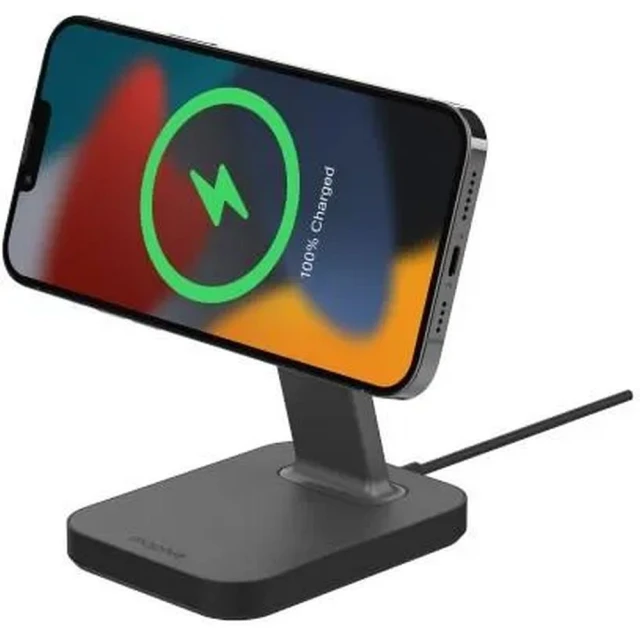 Бездротовий зарядний пристрій Mophie Snap+ 15W Black with MagSafe (840056162877)