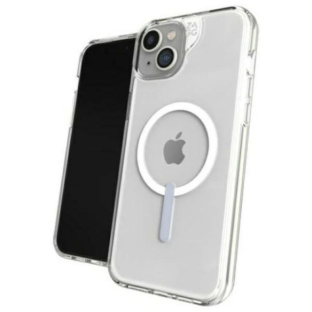 Чохол ZAGG Crystal Palace Snap для iPhone 14 Plus / 15 Plus Clear (702312617)