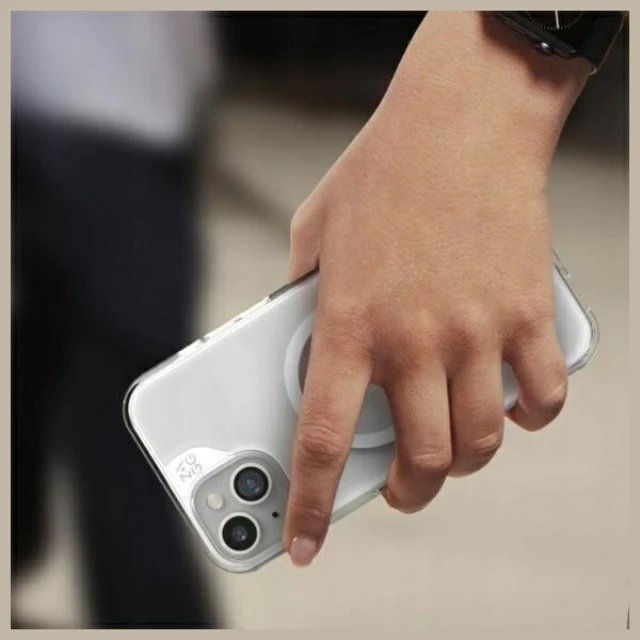 Чехол Zagg Crystal Palace Snap Kickstand для iPhone 15 Plus Clear with MagSafe (54657)