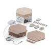 Розумне освітлення Nanoleaf Elements Wood Look Hexagons Starter Kit 7 панелей холодне + тепле біле світло (840102701678)
