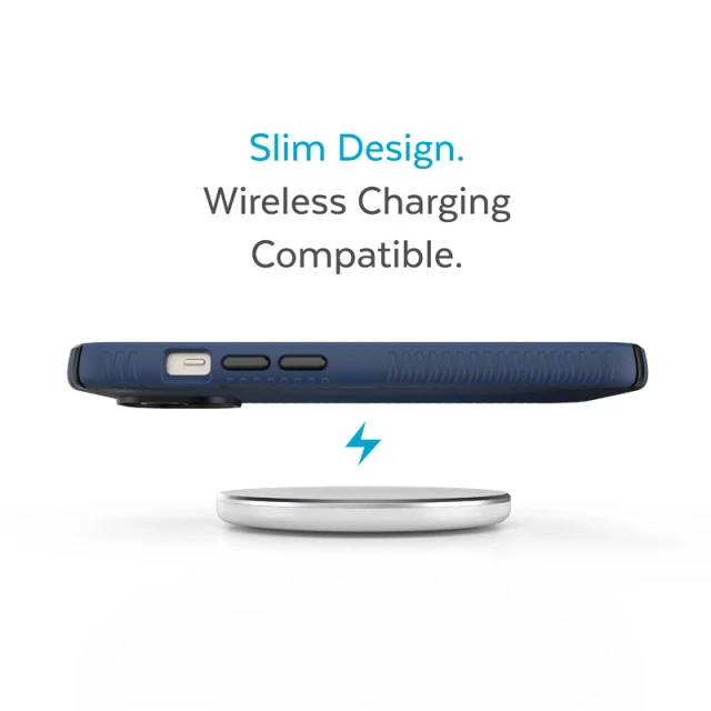 Чохол Speck Presidio2 Grip для iPhone 14 Plus Coastal Blue Black (840168523917)