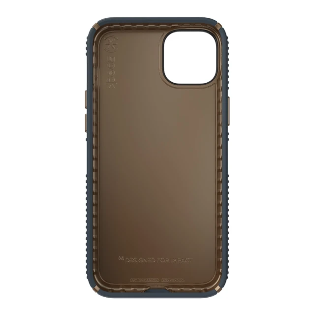 Чохол Speck Presidio2 Grip для iPhone 14 Plus Charcoal Grey Cool Bronze (840168523955)