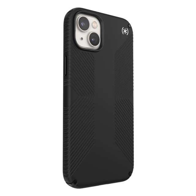 Чохол Speck Presidio2 Grip для iPhone 14 Plus Black Black White with MagSafe (840168523962)