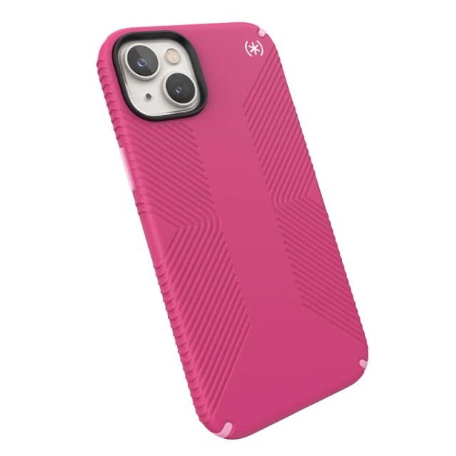 Чохол Speck Presidio2 Grip для iPhone 14 Plus Digital Pink Blossom Pink with MagSafe (840168523986)