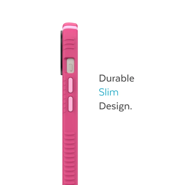 Чохол Speck Presidio2 Grip для iPhone 14 Plus Digital Pink Blossom Pink with MagSafe (840168523986)