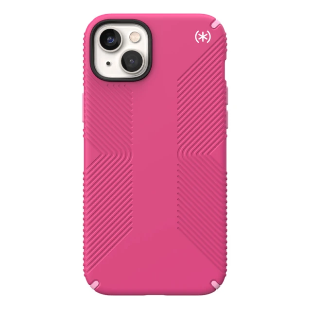 Чохол Speck Presidio2 Grip для iPhone 14 Plus Digital Pink Blossom Pink with MagSafe (840168523986)