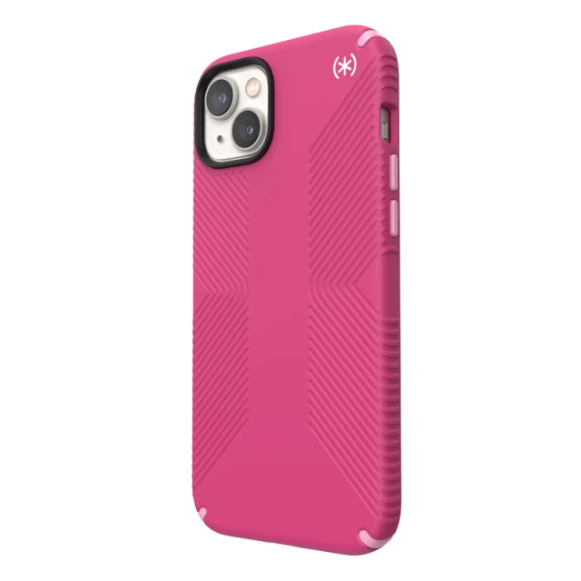 Чохол Speck Presidio2 Grip для iPhone 14 Plus Digital Pink Blossom Pink with MagSafe (840168523986)