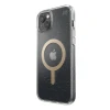Чохол Speck Presidio Perfect-Clear with Glitter для iPhone 14 Plus Clear Gold Glitter with MagSafe (840168524082)