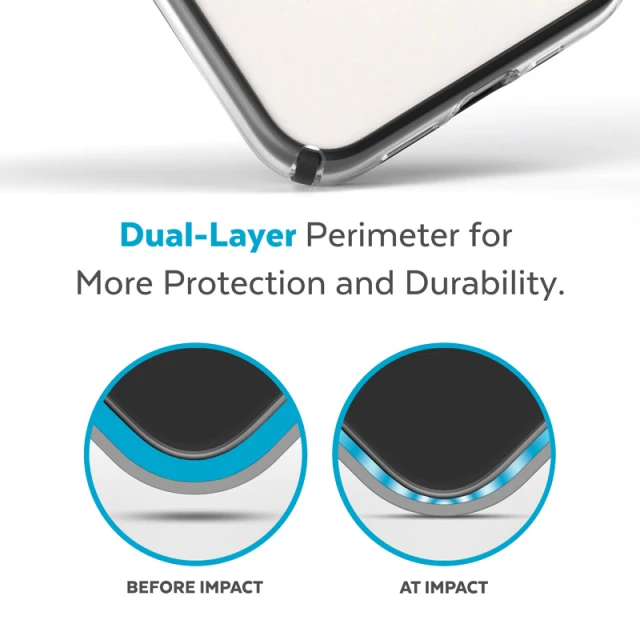 Чехол Speck Presidio Perfect-Clear with Impact Geometry для iPhone 14 Plus Clear Black (840168524181)