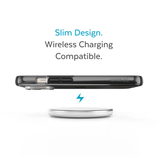 Чехол Speck Presidio Perfect-Clear with Impact Geometry для iPhone 14 Plus Clear Black (840168524181)