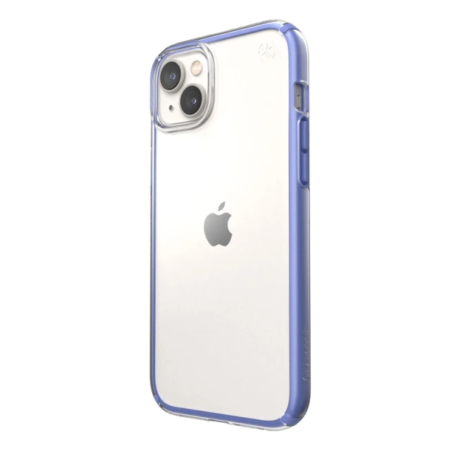 Чохол Speck Presidio Perfect-Clear with Impact Geometry для iPhone 14 Plus Clear Grounded Purple (840168524211)