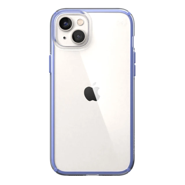 Чохол Speck Presidio Perfect-Clear with Impact Geometry для iPhone 14 Plus Clear Grounded Purple (840168524211)