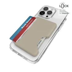 Магнітний гаманець Speck ClickLock Wallet Pale Oak/Dark Umber with MagSafe (150423-3178)