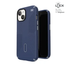 Чохол Speck Presidio2 Grip ClickLock для iPhone 15 | 14 | 13 Coastal Blue Dust Grey with MagSafe (150439-3206)