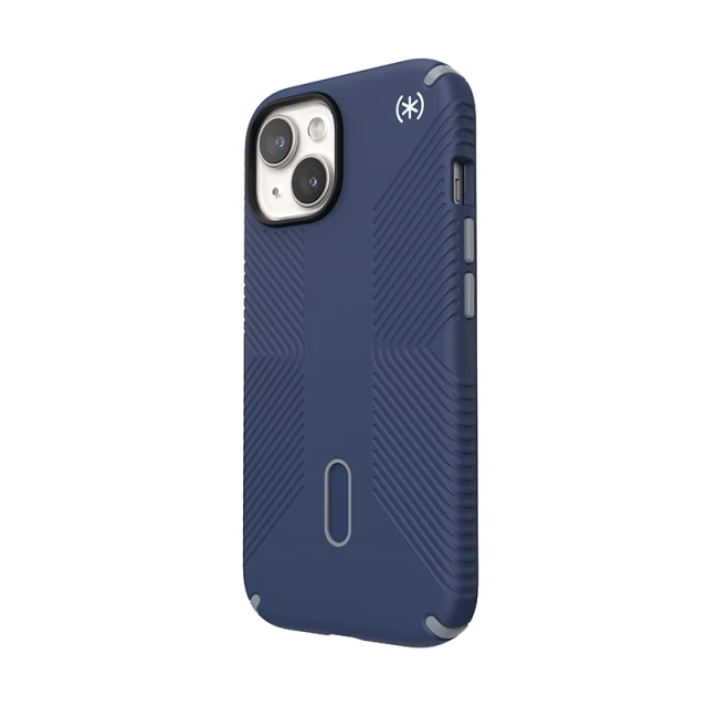 Чохол Speck Presidio2 Grip ClickLock для iPhone 15 | 14 | 13 Coastal Blue Dust Grey with MagSafe (150439-3206)