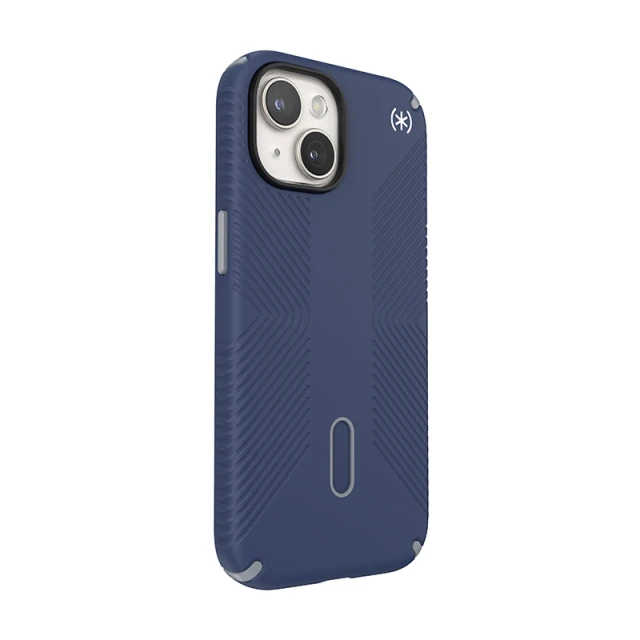 Чохол Speck Presidio2 Grip ClickLock для iPhone 15 | 14 | 13 Coastal Blue Dust Grey with MagSafe (150439-3206)