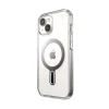 Чохол Speck Presidio Perfect-Clear ClickLock для iPhone 15 | 14 | 13 Clear Chrome with MagSafe (150441-3199)
