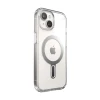 Чохол Speck Presidio Perfect-Clear ClickLock для iPhone 15 | 14 | 13 Clear Chrome with MagSafe (150441-3199)