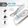 Чохол Speck Presidio Perfect-Clear ClickLock для iPhone 15 | 14 | 13 Clear Chrome with MagSafe (150441-3199)