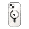 Чохол Speck Presidio Perfect-Clear Grip ClickLock для iPhone 15 | 14 | 13 Clear Chrome with MagSafe (150443-3199)