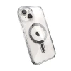Чохол Speck Presidio Perfect-Clear Grip ClickLock для iPhone 15 | 14 | 13 Clear Chrome with MagSafe (150443-3199)