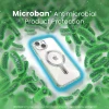 Чохол Speck Presidio Perfect-Clear Grip ClickLock для iPhone 15 | 14 | 13 Clear Chrome with MagSafe (150443-3199)