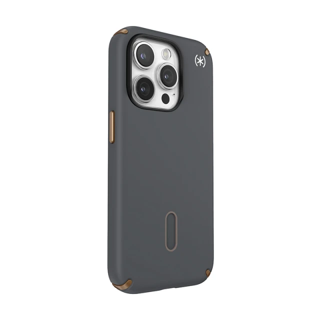 Чохол Speck Presidio2 Pro ClickLock для iPhone 15 Pro Charcoal Grey Cool Bronze with MagSafe (150446-3212)