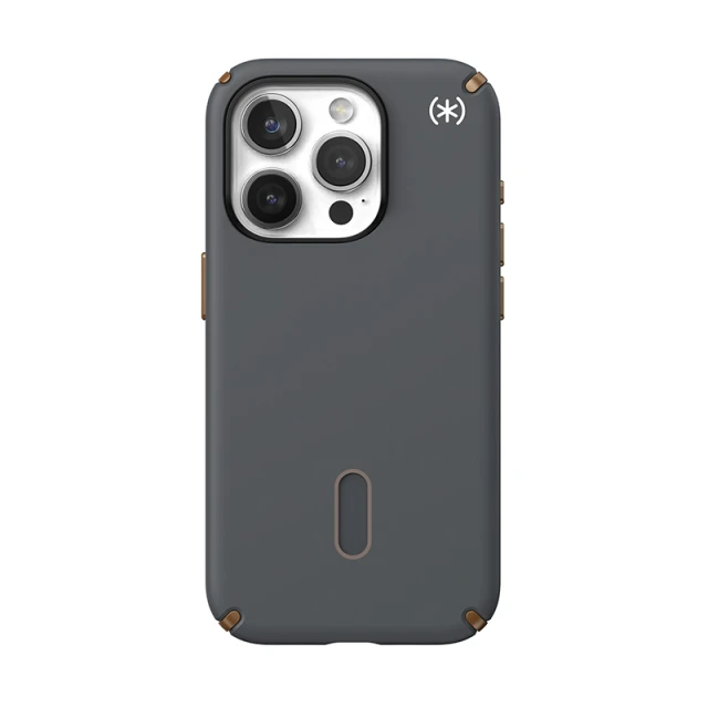 Чохол Speck Presidio2 Pro ClickLock для iPhone 15 Pro Charcoal Grey Cool Bronze with MagSafe (150446-3212)