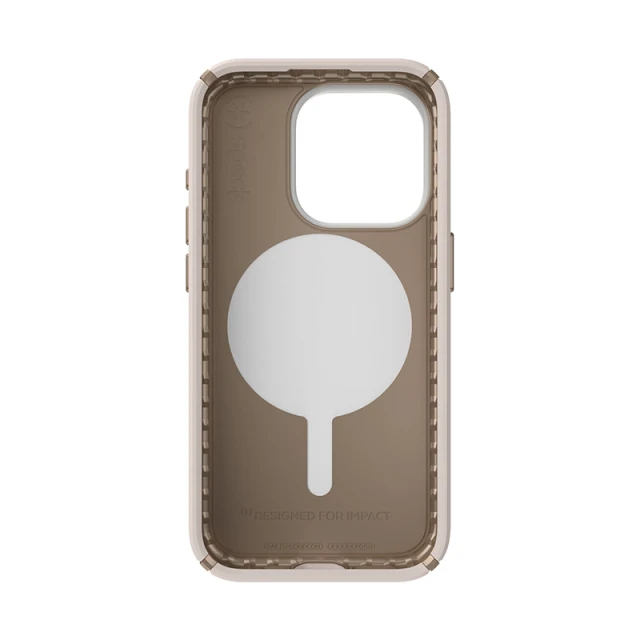 Чохол Speck Presidio2 Pro ClickLock для iPhone 15 Pro Bleached Bone Heirloom Gold with MagSafe (150446-3214)