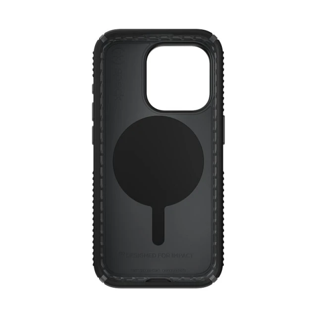 Чохол Speck Presidio2 Grip ClickLock для iPhone 15 Pro Black Slate Grey with MagSafe (150447-3205)