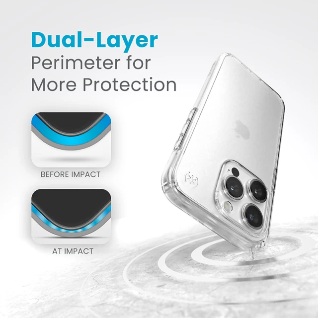 Чохол Speck Presidio Perfect-Clear для iPhone 15 Pro Clear (150448-5085)