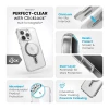 Чохол Speck Presidio Perfect-Clear ClickLock для iPhone 15 Pro Clear Chrome with MagSafe (150449-3199)