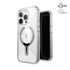Чохол Speck Presidio Perfect-Clear Grip ClickLock для iPhone 15 Pro Clear Chrome with MagSafe (150451-3199)