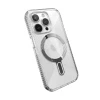 Чохол Speck Presidio Perfect-Clear Grip ClickLock для iPhone 15 Pro Clear Chrome with MagSafe (150451-3199)