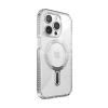 Чохол Speck Presidio Perfect-Clear Grip ClickLock для iPhone 15 Pro Clear Chrome with MagSafe (150451-3199)