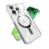Чохол Speck Presidio Perfect-Clear Grip ClickLock для iPhone 15 Pro Clear Chrome with MagSafe (150451-3199)