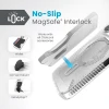 Чохол Speck Presidio Perfect-Clear Grip ClickLock для iPhone 15 Pro Clear Chrome with MagSafe (150451-3199)