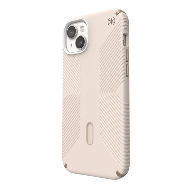 Чохол Speck Presidio2 Grip ClickLock для iPhone 15 Plus | 14 Plus Bleached Bone Heirloom Gold with MagSafe (150455-3214)