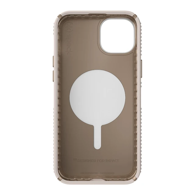 Чохол Speck Presidio2 Grip ClickLock для iPhone 15 Plus | 14 Plus Bleached Bone Heirloom Gold with MagSafe (150455-3214)