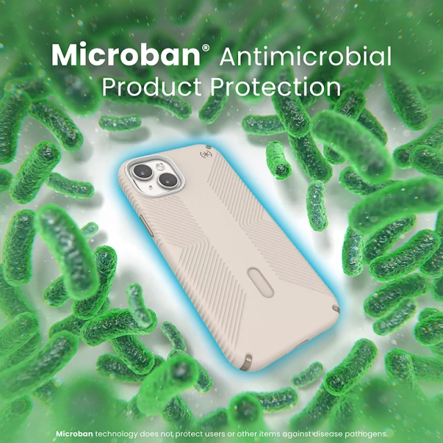 Чохол Speck Presidio2 Grip ClickLock для iPhone 15 Plus | 14 Plus Bleached Bone Heirloom Gold with MagSafe (150455-3214)
