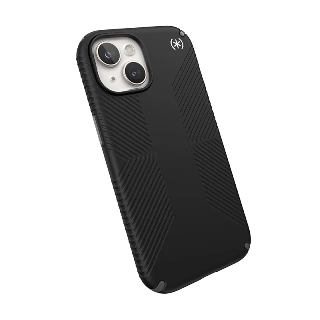 Чохол Speck Presidio2 Grip для iPhone 15 | 14 | 13 Black Slate Grey (150473-3205)