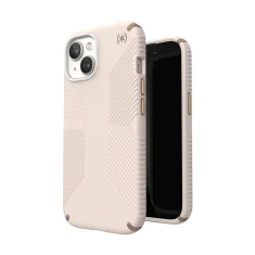 Чохол Speck Presidio2 Grip для iPhone 15 | 14 | 13 Bleached Bone Heirloom Gold (150473-3214)