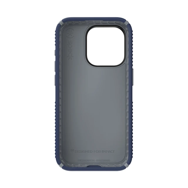 Чохол Speck Presidio2 Grip для iPhone 15 Pro Coastal Blue Dust Grey (150477-3206)