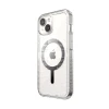 Чохол Speck GemShell Grip для iPhone 15 | 14 | 13 Clear Chrome with MagSafe (150494-3223)