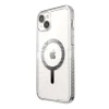 Чехол Speck GemShell Grip для iPhone 15 Plus | 14 Plus Clear Chrome with MagSafe (150512-3223)