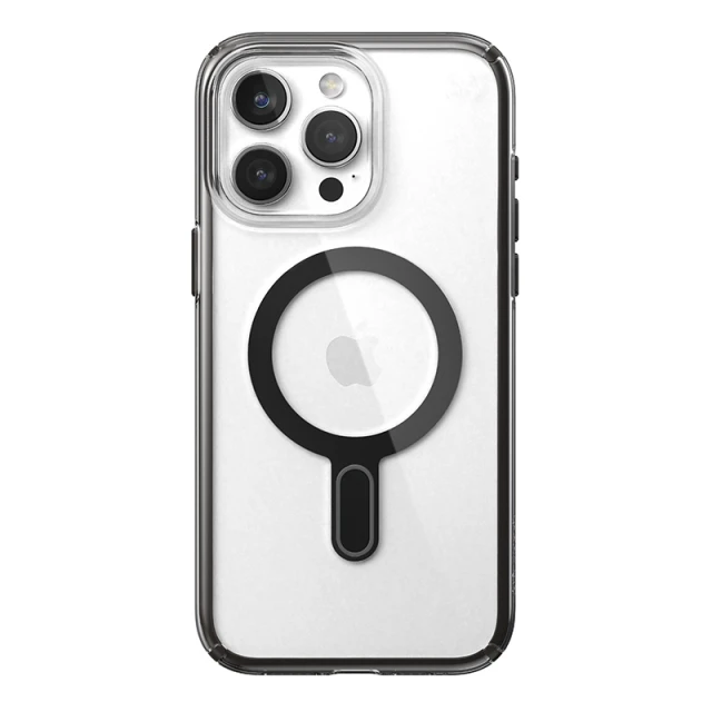 Чохол Speck Presidio Perfect-Clear ClickLock для iPhone 15 Pro Max Clear Chrome with MagSafe (150465-3233)