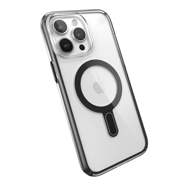 Чохол Speck Presidio Perfect-Clear ClickLock для iPhone 15 Pro Max Clear Chrome with MagSafe (150465-3233)