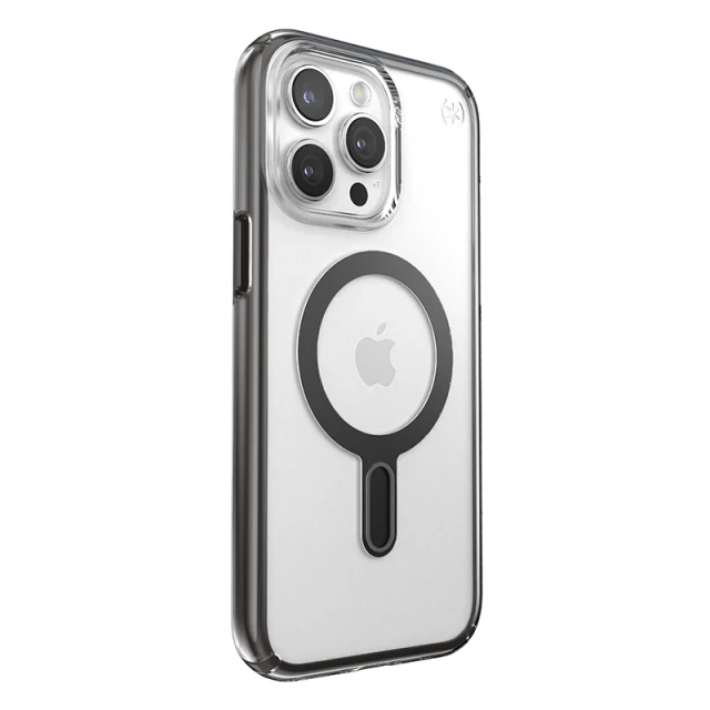 Чохол Speck Presidio Perfect-Clear ClickLock для iPhone 15 Pro Max Clear Chrome with MagSafe (150465-3233)